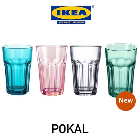 IKEA POKAL Glass Clear Glass 35 Cl Shopee Malaysia