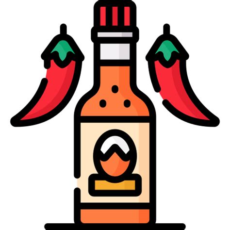 Hot Sauce Special Lineal Color Icon