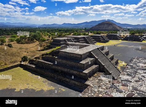 Pyramids of Teotihuacan, Mexico Stock Photo - Alamy