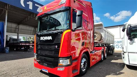 Scania R 450 6X2 ano 2021 edição limitada Heróis da estrada SB