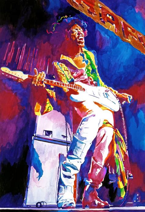 Jimi Hendrix The Ultimate By David Lloyd Glover Jimi Hendrix Art