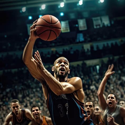 Premium AI Image | A basketball player with the number 13 on his jersey
