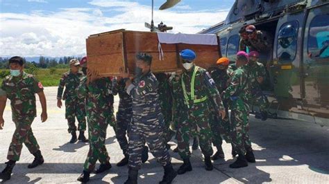 4 Prajurit TNI Gugur Menambah Daftar Panjang Pahlawan Bangsa Tribun