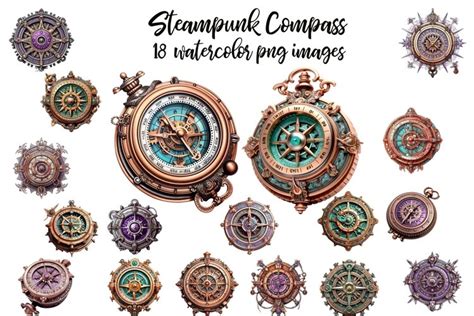 Steampunk Compass