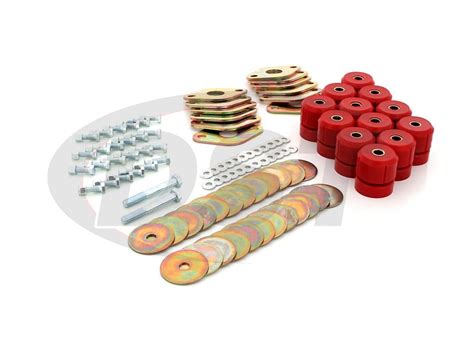 Body Mount Bushings Kit Jeep Wrangler JK 1117