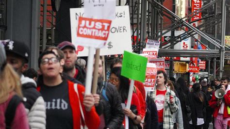 Hundreds Of New York Times Technology Workers Go On Strike Disrupting