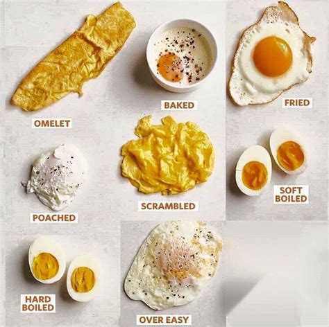 Types Of Eggs How To Cook Eggs Egg Recipes Eggs