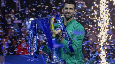 Novak Djokovic Wins Record 7th Atp Finals Title By Beating Jannik