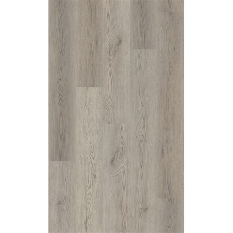 Stainmaster Sample London Sky Oak Gray Wood Look 12 Mil Waterproof Interlocking Luxury Vinyl