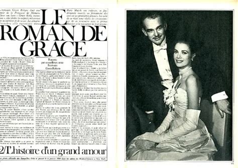 COUPURE DE PRESSE Clipping 1982 Le Roman De Grace Kelly De Monaco 10