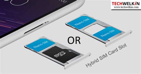 Hybrid SIM Card Slot: Meaning and Use in Mobile Phones