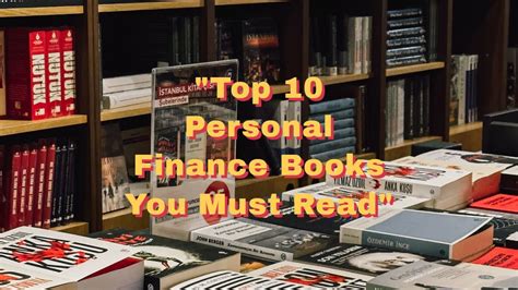 Top 10 Personal Finance Books You Must Read Youtube