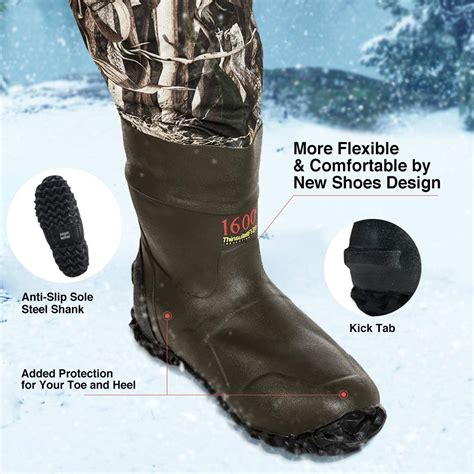 Snapklik Tidewe Breathable Insulated Chest Wader