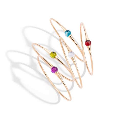 M Ama Non M Ama Rose Gold Bangles Pomellato The Jewellery Editor