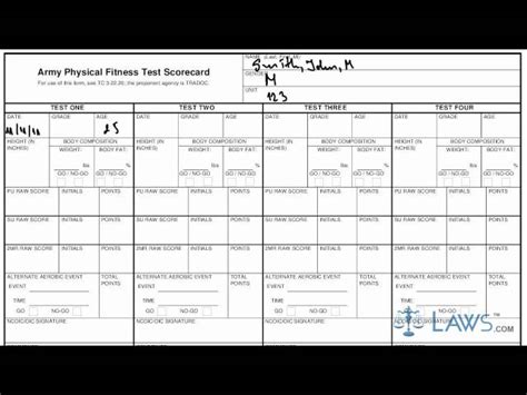 Blank Da Form 705