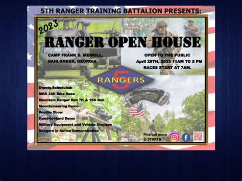 Public Invited To Ranger Open House At Dahlonega S Camp Merrill