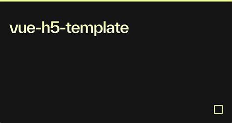 Vue H Template Codesandbox