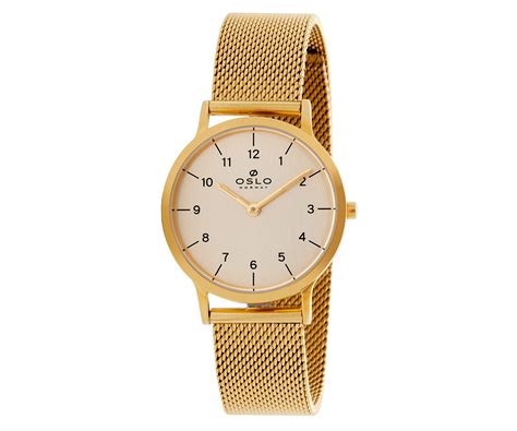 Relogio Oslo Feminino Slim Ofgsss T Dourado Rel Gios Oslo