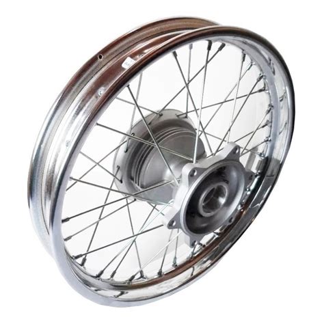 Roda Montada Traseira Nxr 125 150 160 Bros Cubo Raio 4 Mm Aro De