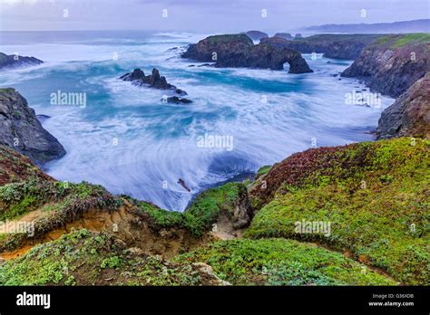 Mendocino Headlands State Park In Northern California Stock Photo Alamy