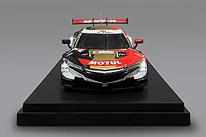 新商品 EBBRO製ミニカー MOTUL MUGEN NSX GT 2018 無限オリジナルパッケージバージョン 発表発売 無限 MUGEN