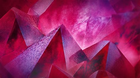 Wallpapers Hd Pink Crystals