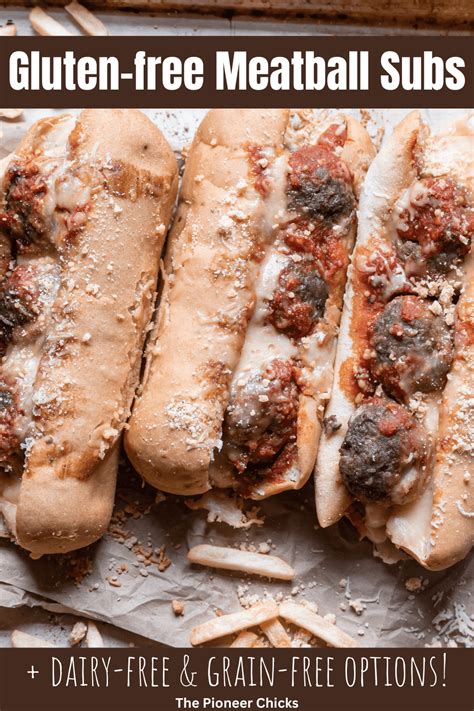 Gluten Free Meatball Subs The Pioneer Chicks