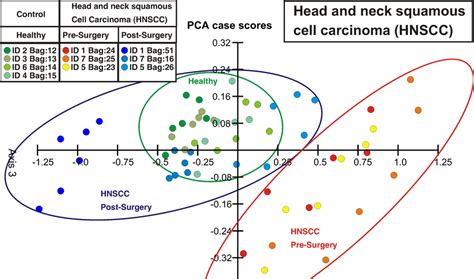 Principal Component Analysis Pca Plot Showing Three Distinct Clusters