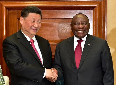 BRICS Chinese Leader Xi Jinping Makes State Visit To South Africa