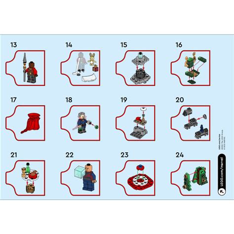 LEGO Avengers Advent Calendar 2023 Set 76267-1 Instructions | Brick Owl - LEGO Marketplace