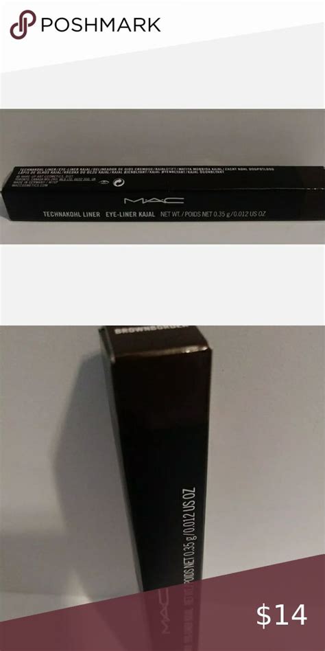 Mac Technakohl Liner Eye Liner Kajal Brownborder 0012oz New In Box