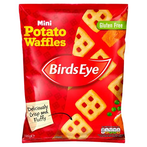 Birds Eye Mini Potato Waffles 786g Potatoes Iceland Foods