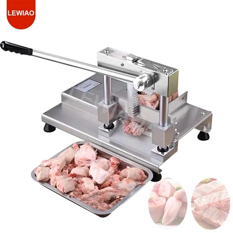 Manual Ribs Bone Saw Cutting Machine For Ribs And Meat With Stainless