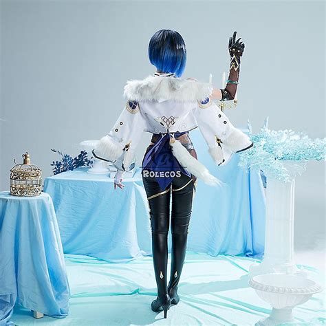 Yelan Cosplay Costume Game Genshin Impact Yelan Cosplay Costume Sexy