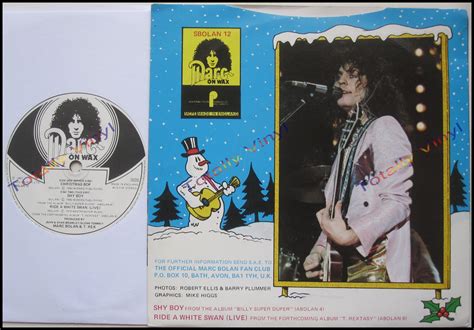 Totally Vinyl Records Bolan And T Rex Marc Christmas Bop Shy