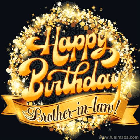 Original Happy Birthday Animated GIFs for Brother-in-Law - Download on ...