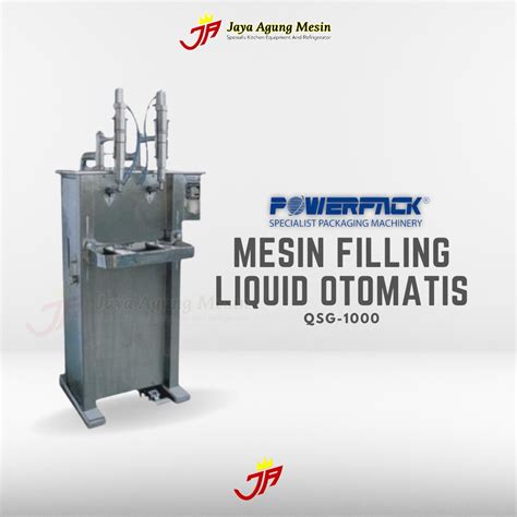 Jual Mesin Filling Liquid Otomatis Powerpack Qsg Shopee Indonesia