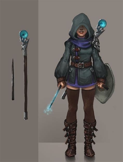 Apprentice Mage By Gregory Mack On Deviantart Rpg Character Character