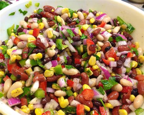 Gourmet Taste For The College Buds Mexican Bean Salad