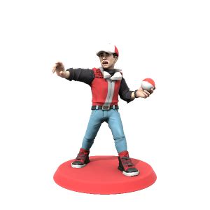 Pokemon Trainer Made With Hero Forge