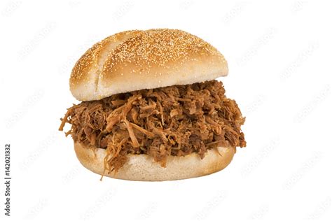 Pulled Pork Sandwich Clip Art