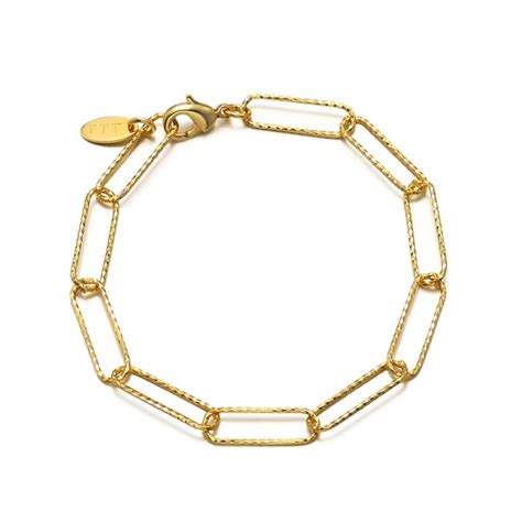 Classic Long Link Chain Bracelet - TTT Jewelry