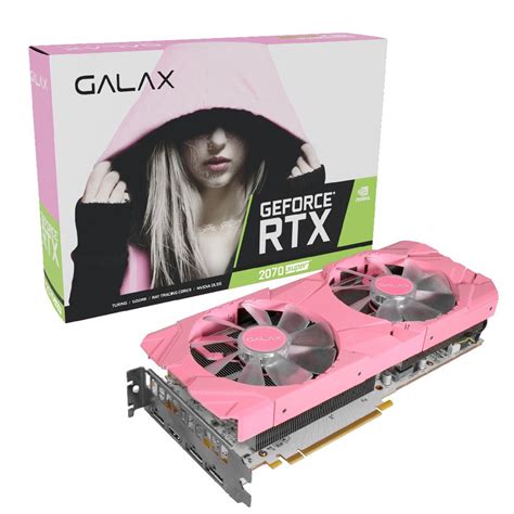 โปร 10 10 GALAX GeForce RTX 2070 Super EX 1 Click OC PINK Edition