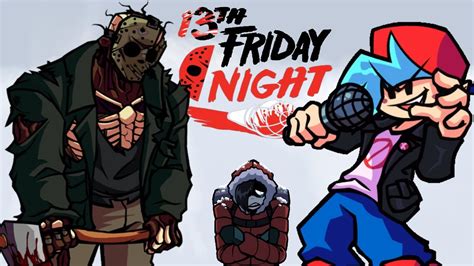 Versing Jason In Fnf Th Friday Night Funk Blood Maskoa Youtube