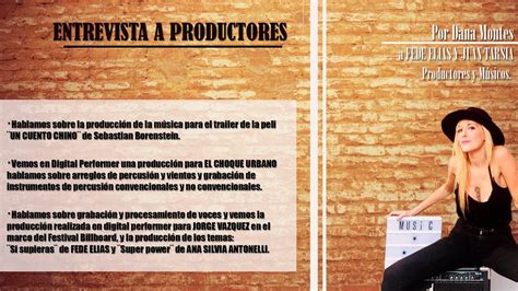 Entrevista A Productores Musicales Juan Tarsia Y Fede Elias