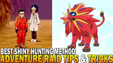 The Best Shiny Hunting Method Ever And Adventure Raid Tricks Pokemon Sword And Shield Dlc Crown