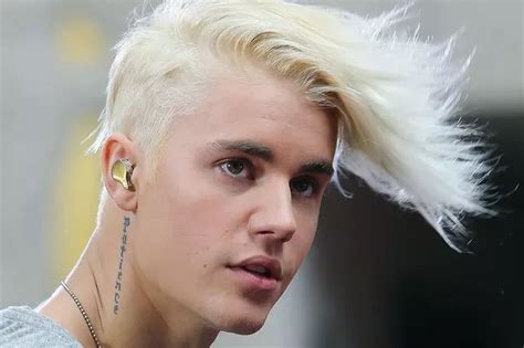 Justin Bieber Hairstyle Side View