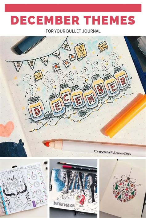 December Bullet Journal Ideas and Themes to Get You in the Festive Spirit