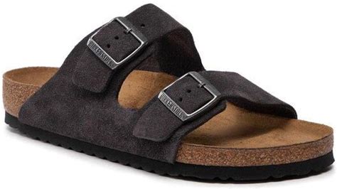 Birkenstock Klapki Arizona Bs 0552321 Szary Ceny I Opinie Ceneo Pl