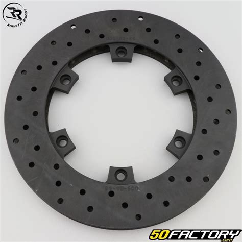 Drilled ventilated rear brake disc karting Ø25 mm thickness 3 mm